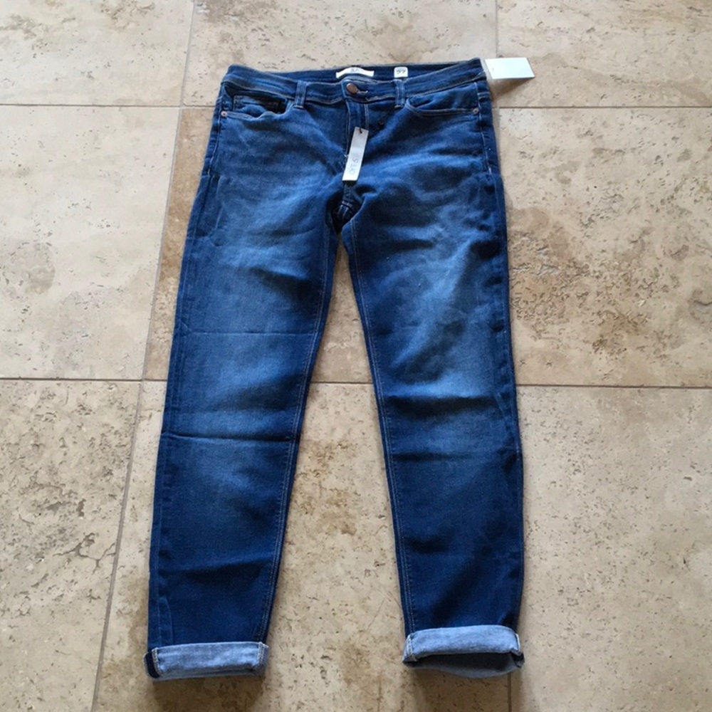 NWT—SP Black Mid rise boyfriend jeans- Super Soft - Picture 2 of 8